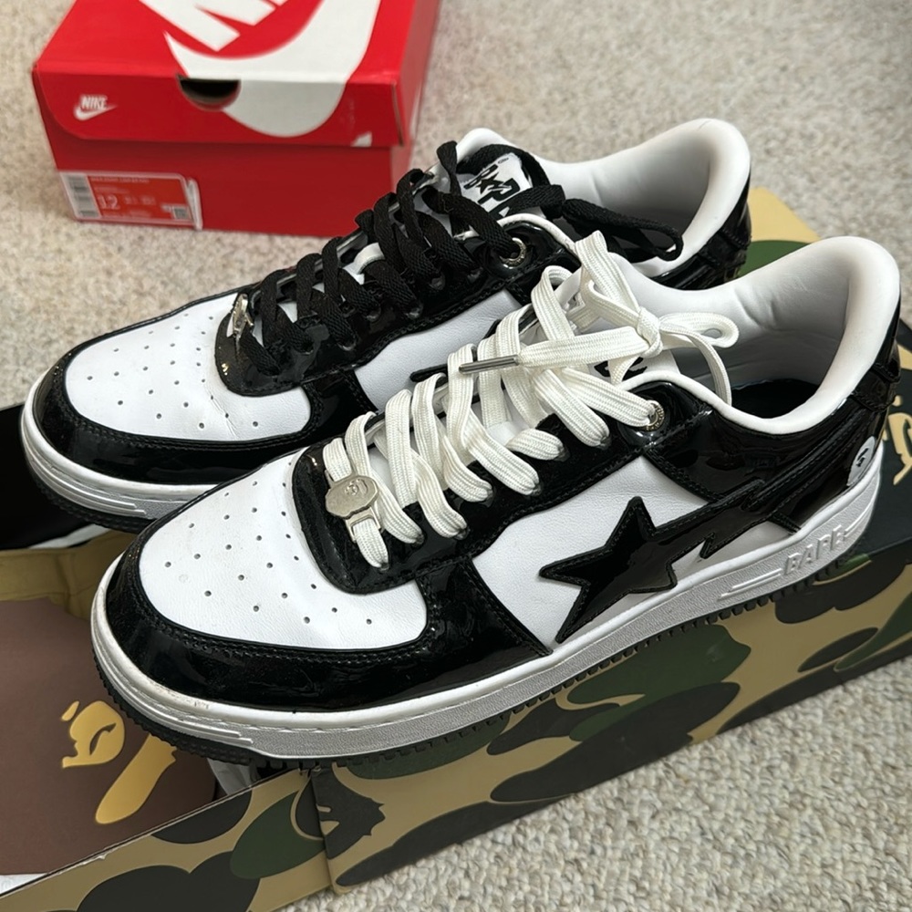 Bape STA low black US 12